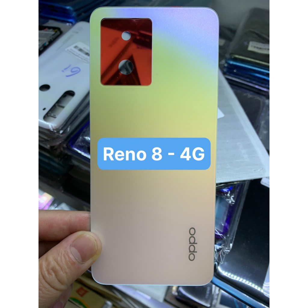 Bộ xương vỏ, kính lưng, khung xương, kính camera oppo Reno 8 - 4G / tặng kèm phím bấm, lưng zin sẵn keo
