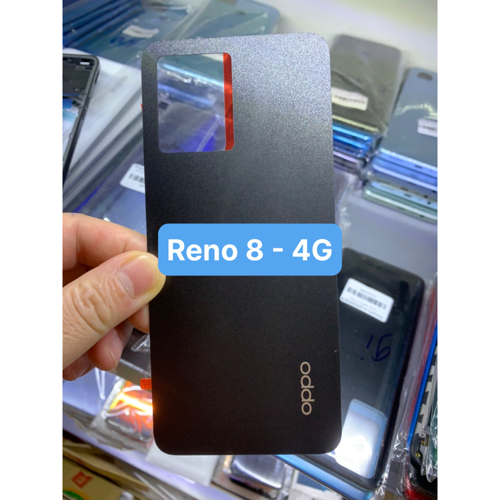 Bộ xương vỏ, kính lưng, khung xương, kính camera oppo Reno 8 - 4G / tặng kèm phím bấm, lưng zin sẵn keo