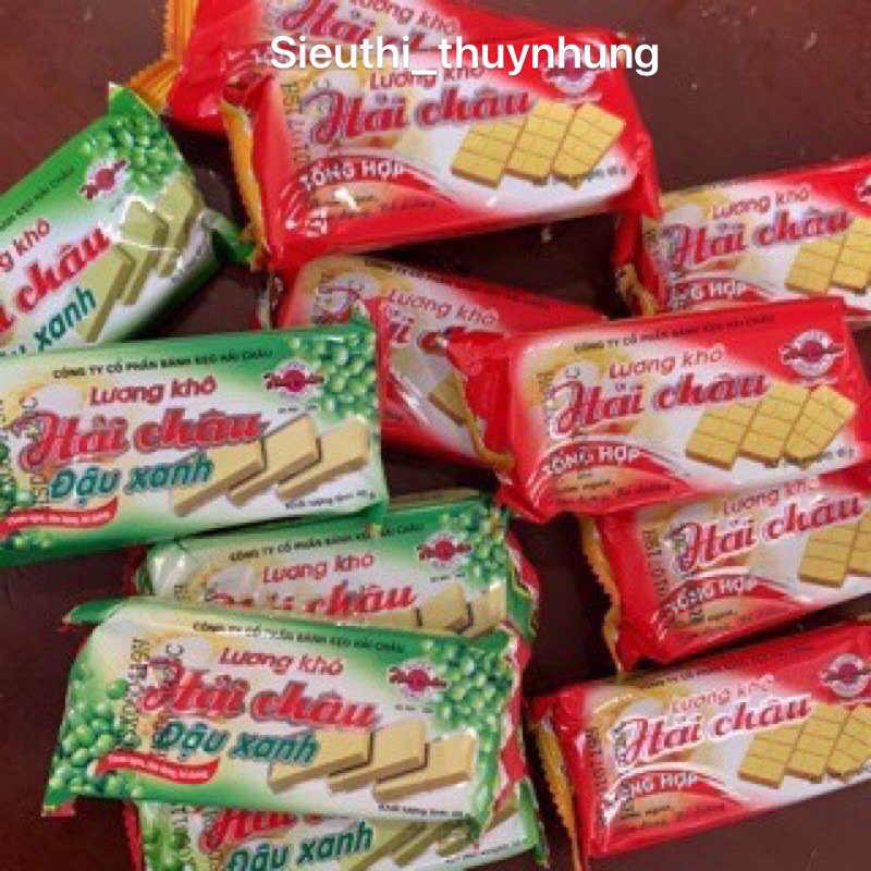 Combo 10 lương khô Hải Châu,65g