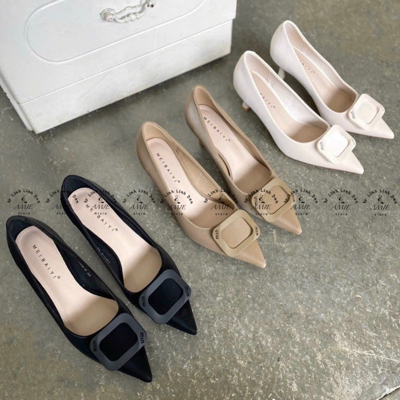 Giày Cao Gót Bít Nhọn