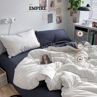 Bộ chăn ga gối nệm set 4 món cotton tici EMPIRE cao cấp bo chun drap giường miễn phí - Bình Châu Bedding & Decor