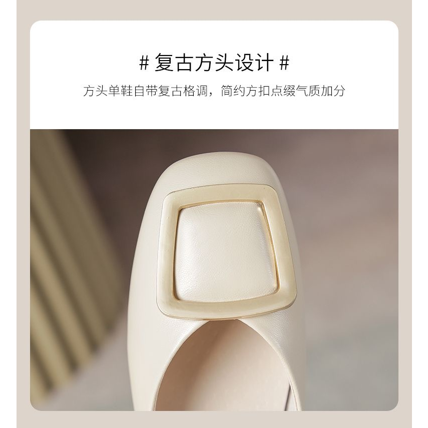 Giày búp bê ZHR chính hãng cao cấp đế 3cm nhẹ, êm chân