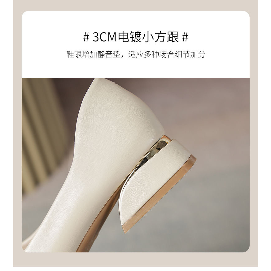 Giày búp bê ZHR chính hãng cao cấp đế 3cm nhẹ, êm chân