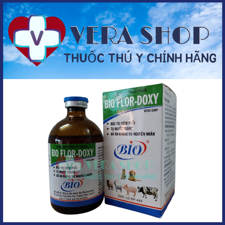 BIO FLOR DOXY 100ML - Dùng Cho Thú Y