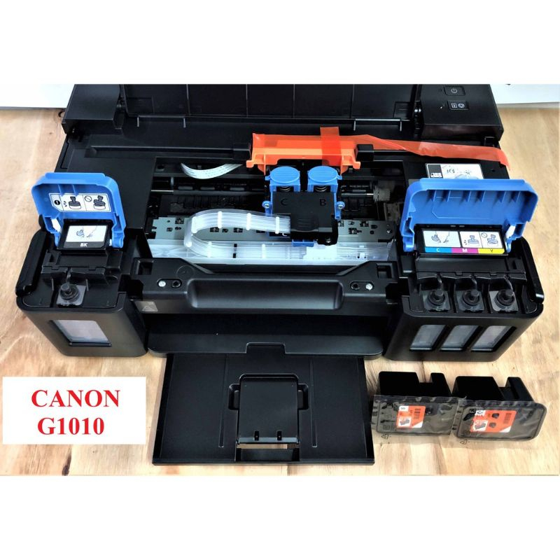 Máy ln Phun Màu Canon Pixma G1010 Kèm 4 chai mực hàn quốc