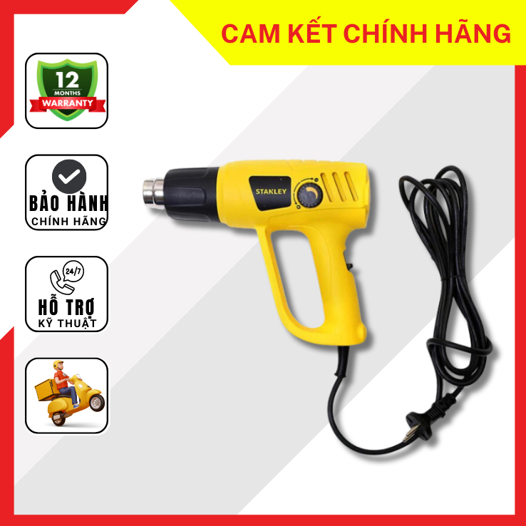 Máy Khò Nhiệt Stanley STEL670 - Công suất 2000W