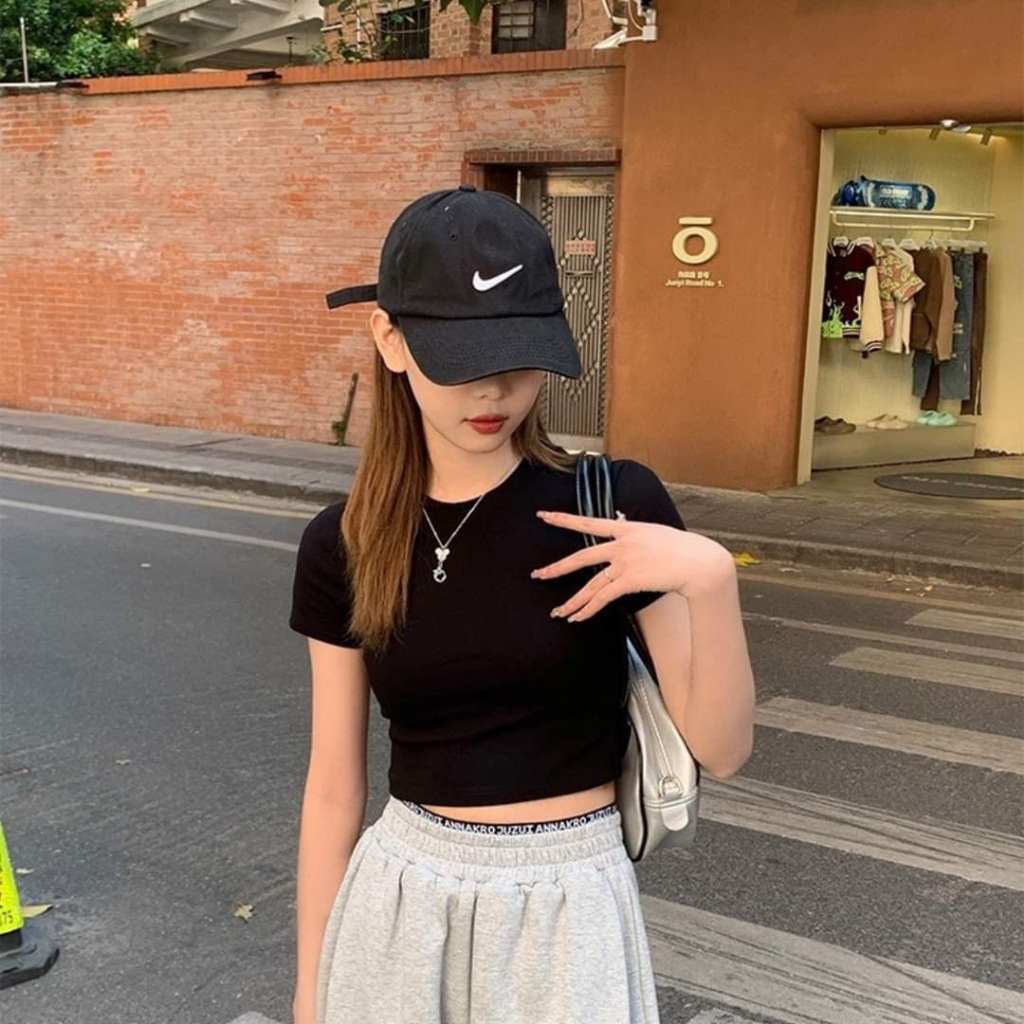 Áo thun Croptop nữ from ôm chất thun Bozip mềm mịn, Áo phông croptop