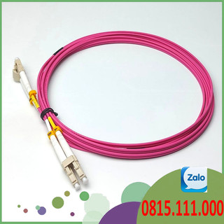 Dây nhảy quang multimode lc/upc-lc/upc mm , om4, duplex dài 3 mét