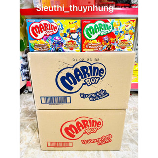 1 Thùng Bánh Marine Boy (Bim Bim Cá) Đủ Vị Thùng 20 Hộp x 35g