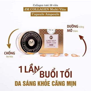 VIÊN COLLAGEN TƯƠI 38v AMMUD MULTI VITA AMPOULE HÀN QUỐC