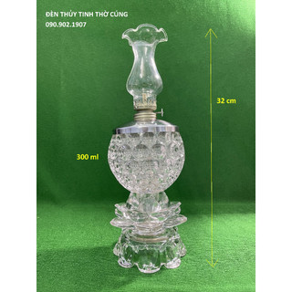 ĐÈN DẦU THỜ CÚNG - PHA LÊ SEN TÀN