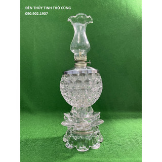 ĐÈN DẦU THỜ CÚNG - PHA LÊ SEN TÀN
