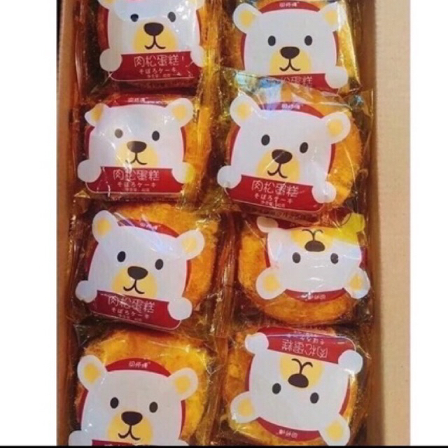 Bánh gấu phủ ruốc thơm ngon