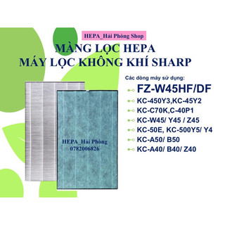 Màng lọc hepa sharp kc-w45