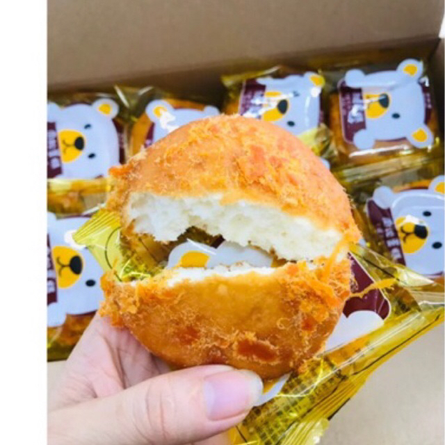 Bánh gấu phủ ruốc thơm ngon