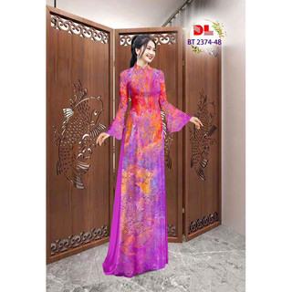 Vải áo dài in 3D