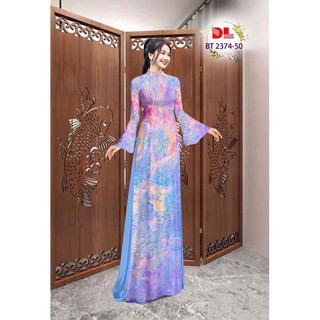 Vải áo dài in 3D