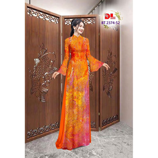 Vải áo dài in 3D