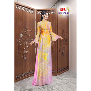 Vải áo dài in 3D