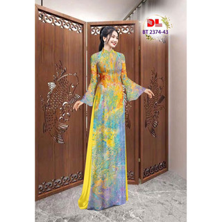 Vải áo dài in 3D
