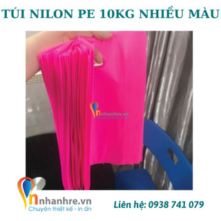 Túi , túi nilong , 1kg túi nilon PE trơn bóng nhiều màu nhiều size giá rẻ - INNHANHRE