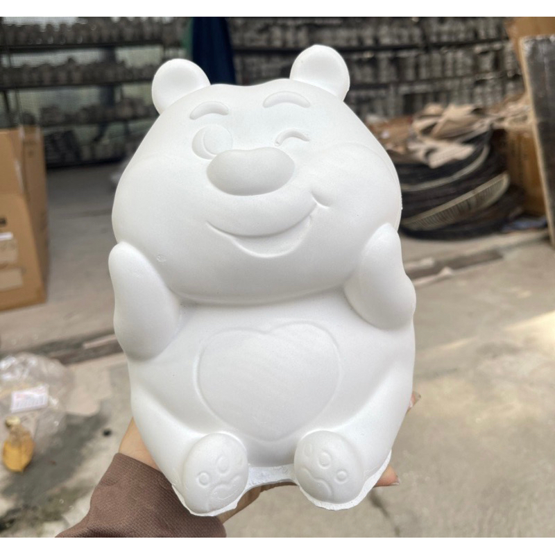 Tượng to kèm vỉ màu + cọ