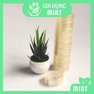 1 cuộn keo văn phòng nhỏ 1,8cm - cuộn keo nhỏ 1,8f