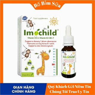 IMochild D3K2 bổ sung vitamin D3 ,K2