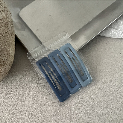 Set 3 kẹp bb đơn giản và đầy màu sắc