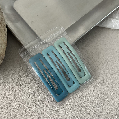 Set 3 kẹp bb đơn giản và đầy màu sắc