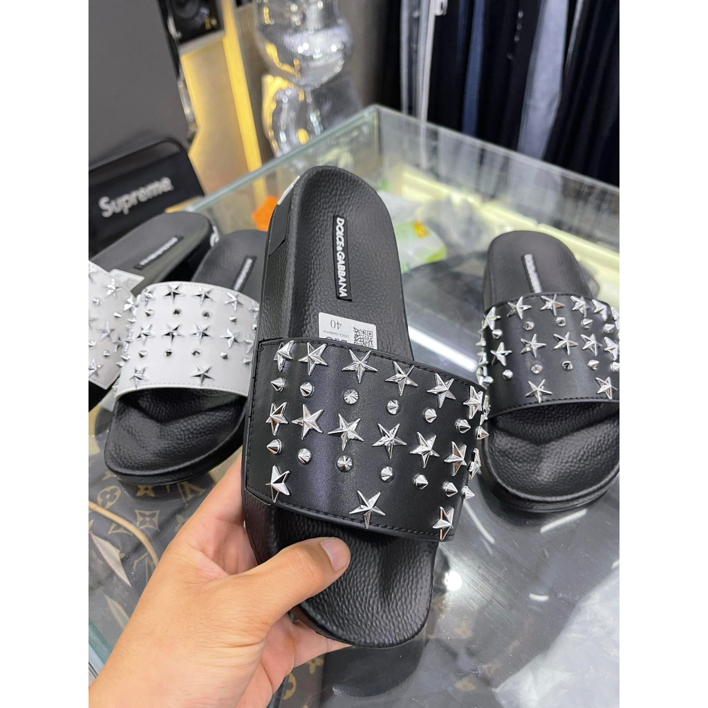 Dép DG Đính Đinh Ngôi Sao Cực Chất, Dép Đính Sao Hot 2023