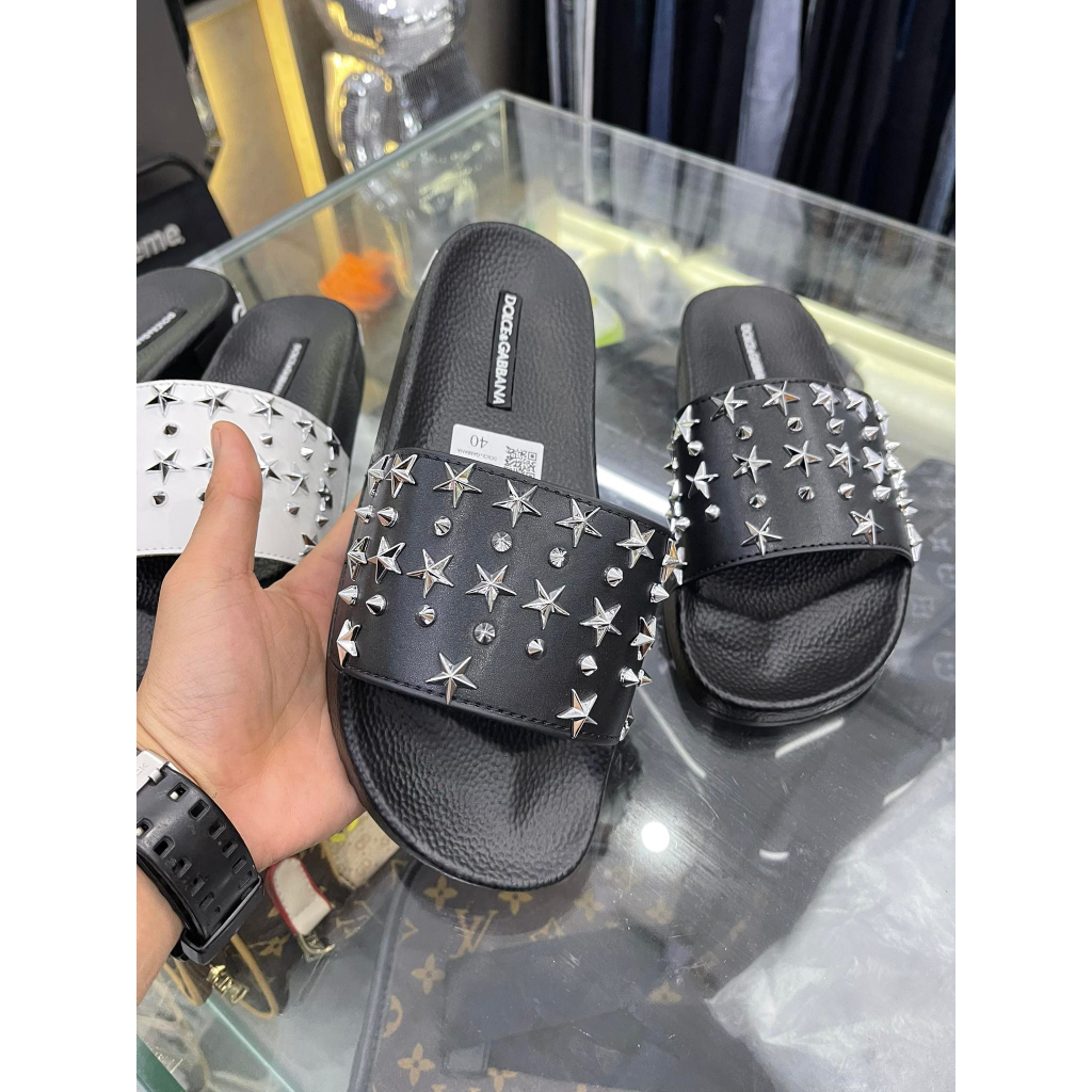 Dép DG Đính Đinh Ngôi Sao Cực Chất, Dép Đính Sao Hot 2023