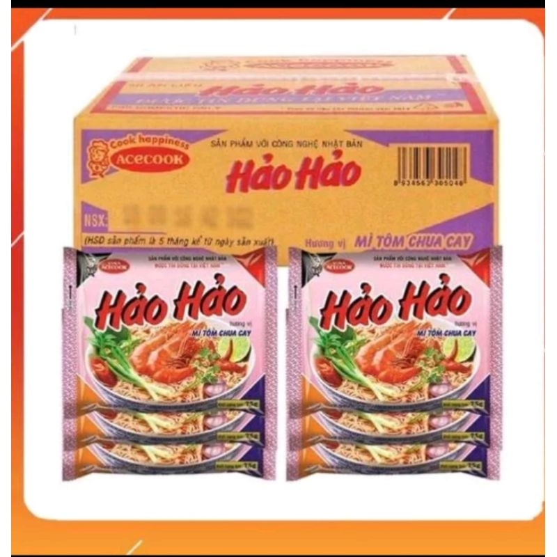 Hảo hảo chua cay 30 gói/thùng