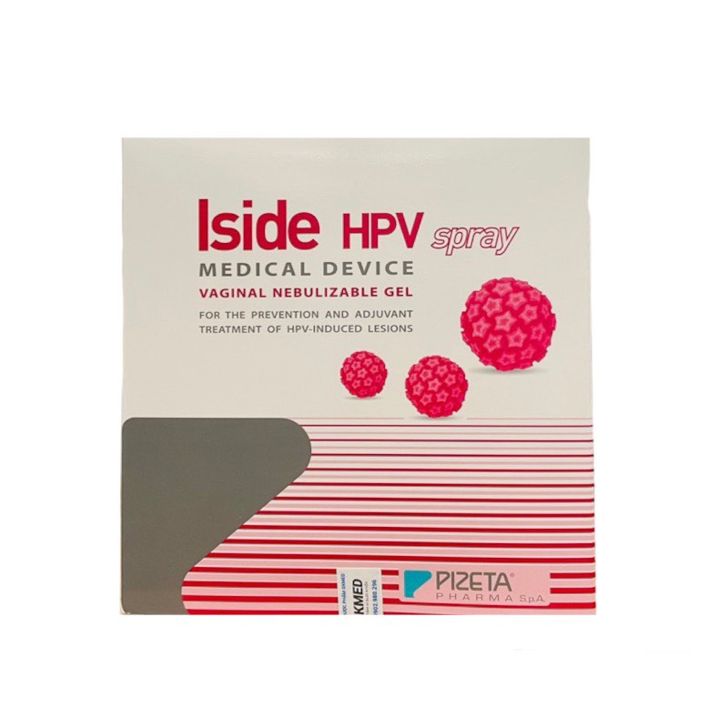 Bác Sĩ Cung Gel Xịt Iside HPV - Hỗ Trợ Tăng Đào Thải HPV, Cân Bằng pH, Tăng Cường Miễn Dịch (1 Bình Xịt và 14 Vòi Xịt)