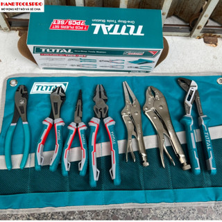 Bộ combo 7 cây kềm sửa điện nước total tos23055