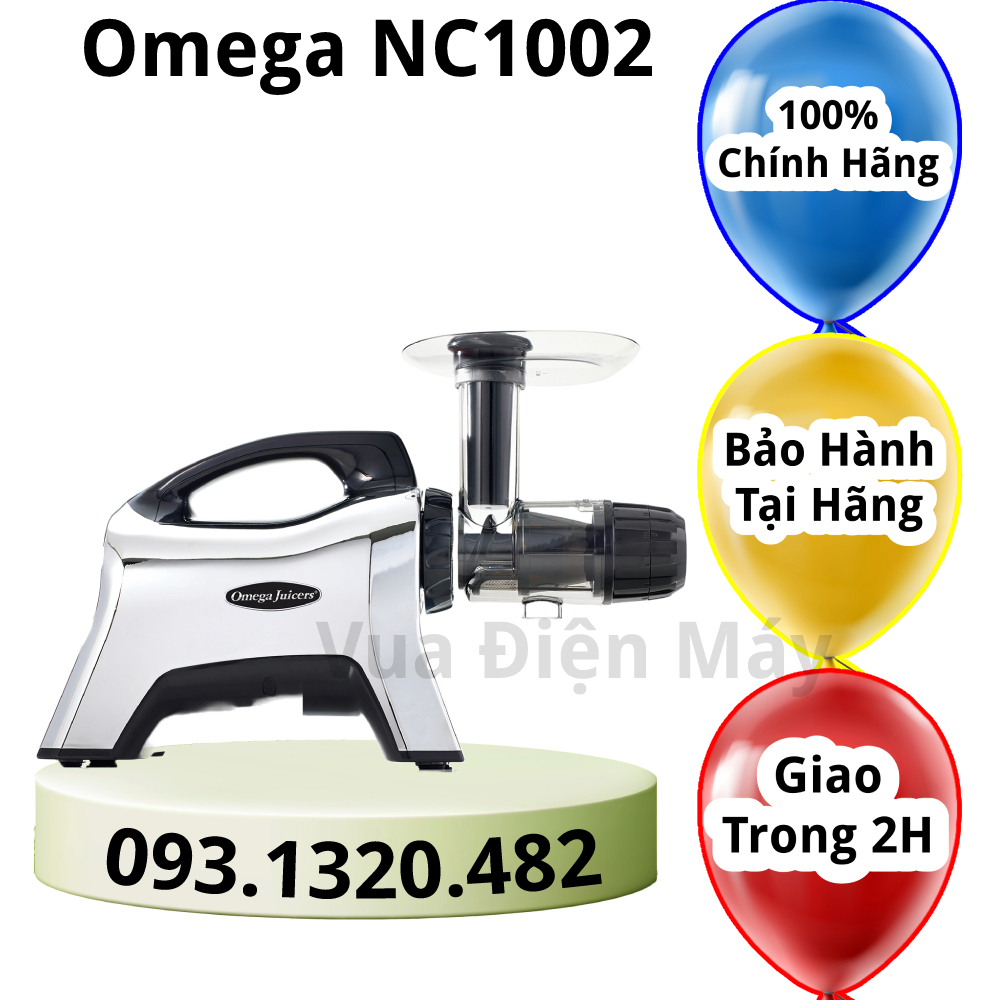 Máy ép Chậm trục ngang Omega NC1002 (Omega NC1002HD, Omega NC1002HDC)