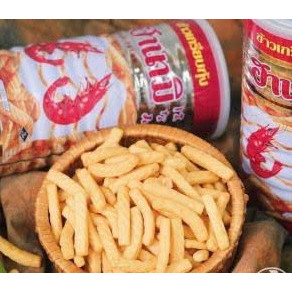 Snack tôm hanami lon 110g hàng thái lan
