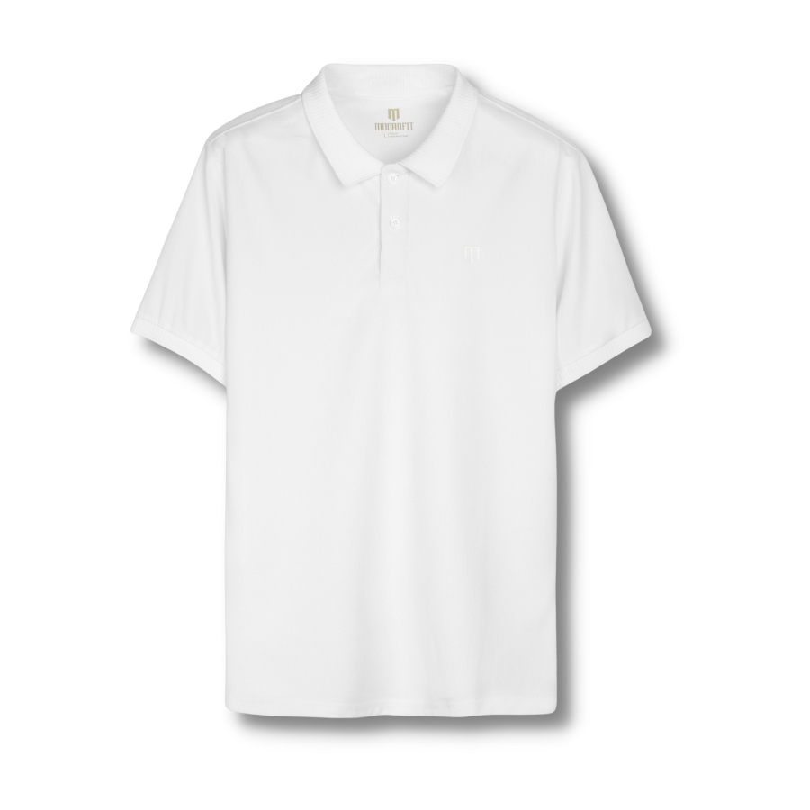 Áo polo nam BASIC SIGNATURE vải cotton cá sấu dệt thoáng mát, mềm mại, lịch lãm và sang trọng - MODANFIT