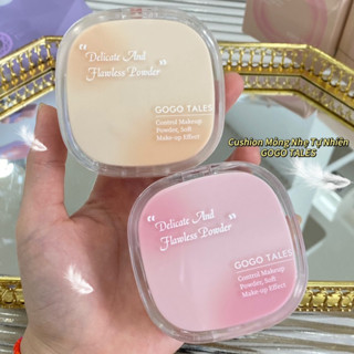 [GOGO TALES ] Cushion/ Phấn Nước GOGO TALES Vỏ Vuông Pastel Hạn Chế Mốc Nền GT543