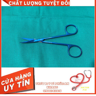 Kéo cong 12cm - kéo nhấn mí - kéo cong nhấn mí - kéo mí