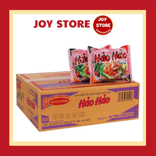 1 Thùng Mì Hảo Hảo Vị Tôm Chua Cay 30 Gói