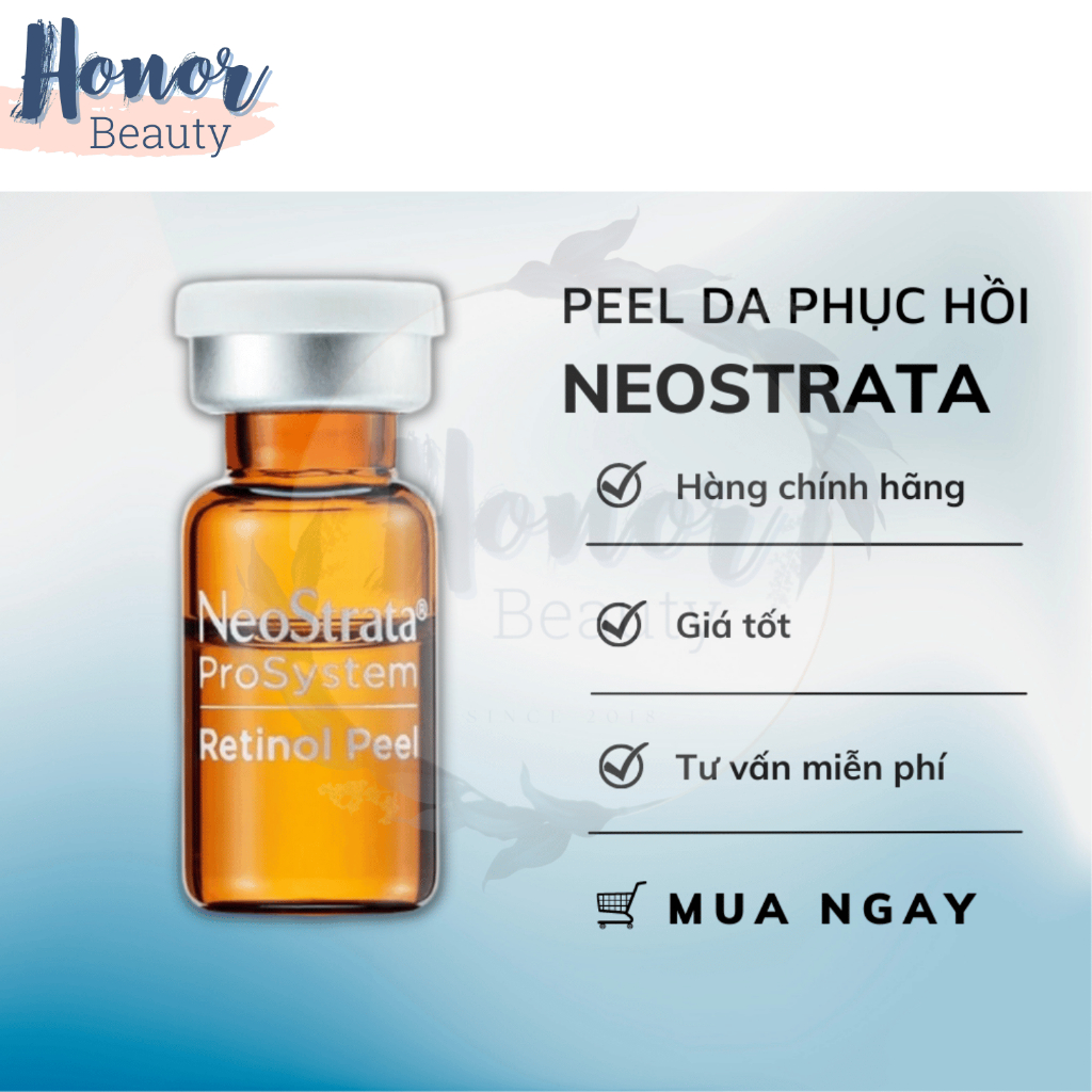 Peel da NEOSTRATA PROSYSTEM RETINOL PEEL Cải thiện mụn, giảm nhăn và tái tạo da