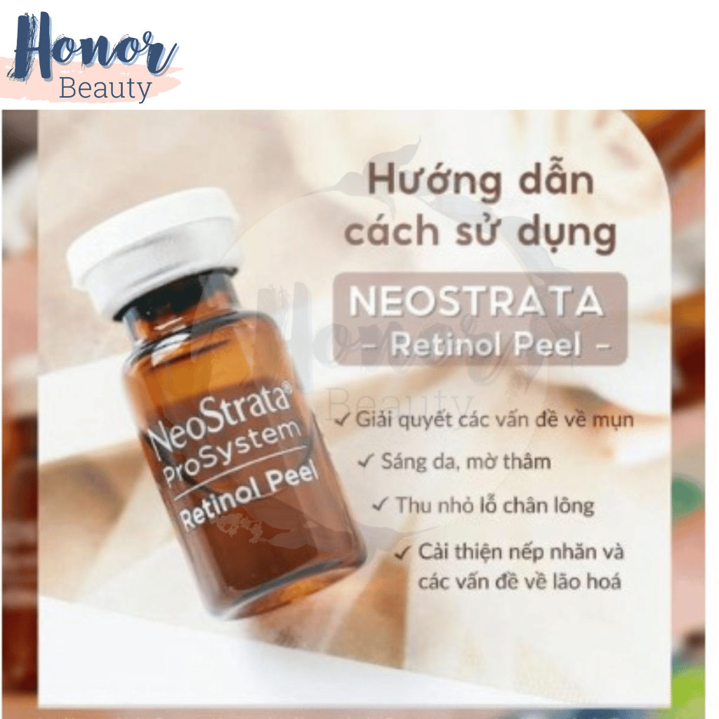 Peel da NEOSTRATA PROSYSTEM RETINOL PEEL Cải thiện mụn, giảm nhăn và tái tạo da