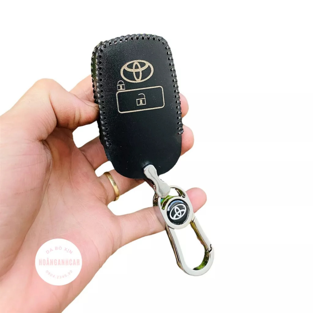 Bao da chìa khóa Raize, Veloz, AVANZA, bọc ốp chìa khoá xe Toyota Raize, Veloz 2022, AVANZA 2022