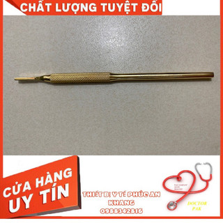 Cán dao mỗ tròn vàng - Cán dao mỗ - Cán dao mỗ tròn - Cán dao