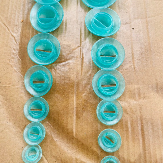 Miệng sáo epoxy  còi D40 5q xanh ngọc