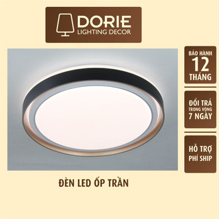 Đèn ốp trần 79 Lighting đèn led gắn trần trang trí decor nội thất C977 ánh sáng 3 màu