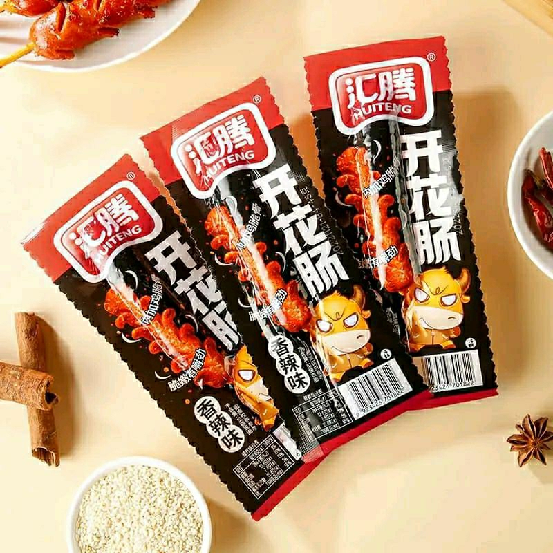 Xúc Xích Xiên Que Nướng BBQ Cay Cay 50g