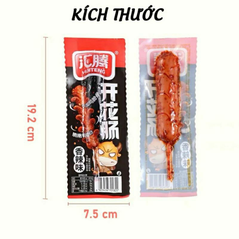 Xúc Xích Xiên Que Nướng BBQ Cay Cay 50g