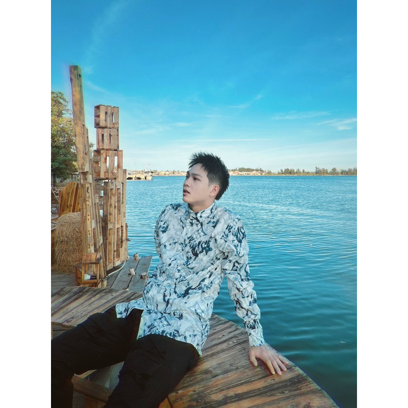 Áo sơ mi - Louis Vuitton - LV Monogram Shirt SS2023